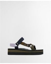 Barbour - Mila Flatform Sandals - Lyst
