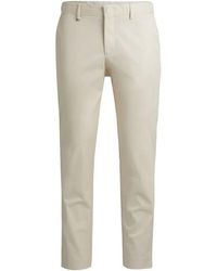 BOSS - C-Genius-Dtl-243F Tailored Fit Straight Leg Trousers - Lyst