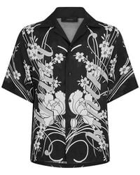 Amiri - Argyle Short Sleeve Shirt - Lyst