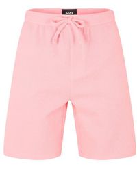 BOSS - Bodywear Waffle Soft Texture Shorts - Lyst