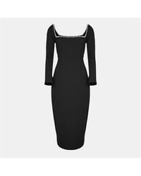 Odd Muse - The Ultimate Muse Midi Pearl Dress - Lyst