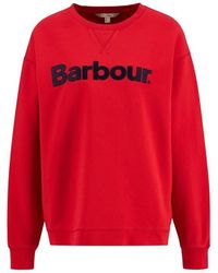 Barbour - Hartland Logo Sweatshirt - Lyst