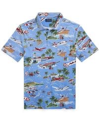 Polo Ralph Lauren - Standard Fit Bear Linen-Cotton Polo - Lyst