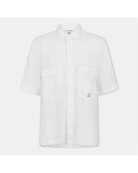 C.P. Company - Boxy Short Sleeve Shirt - Lyst