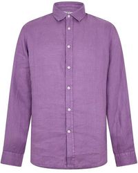 Woolrich - Wool Linen Shirt - Lyst