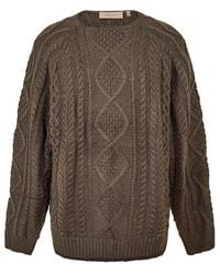 Fear Of God - Cable Knit Jumper - Lyst