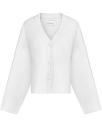 Raey - V-Neck Cardigan - Lyst