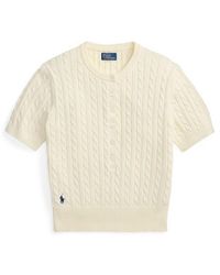Polo Ralph Lauren - Sweater Henley Knitted Top - Lyst