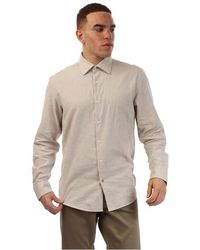 BOSS - C Hal Kent Long Sleeve Oxford Shirt - Lyst