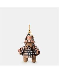 Burberry - Thomas Bear Keyring - Lyst