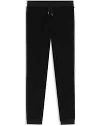 BOSS - Hugo Velour Pants 10275198 01 - Lyst