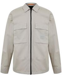 BOSS - Mercerized Cotton Polo Shirt - Lyst