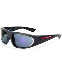Prada - 0Ps B03S Wrap Sunglasses - Lyst