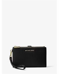 Michael Kors - Double Zip Wristlet Wallet On Chain - Lyst