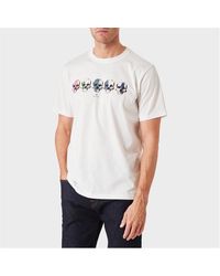 Paul Smith - Skull Graphic T-Shirt - Lyst