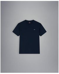 Paul & Shark - Crew Neck Cotton T-Shirt - Lyst