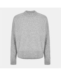 About Blank - Mohair Long Sleeve Crew Neck Jumper - Lyst