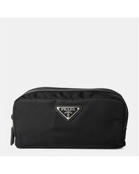 Prada - Water-Resistant Wash Bag - Lyst