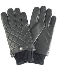 Barbour - Quilted Leather Gloves - Lyst