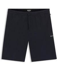 BOSS - Bodywear Waffle Soft Texture Shorts - Lyst