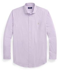 Polo Ralph Lauren - Poplin Check Long-Sleeve Patterned Shirt - Lyst