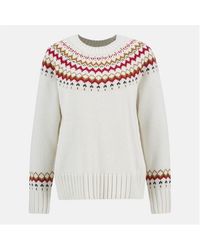 Barbour - Tidal Knitted Jumper - Lyst