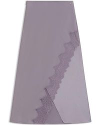 BOSS - Wrap Style Maxi Skirt - Lyst