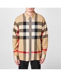Burberry - Hague Check Overshirt - Lyst