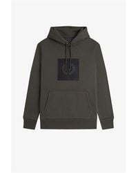 Fred Perry - Box Graphic Pull Over Hoodie - Lyst