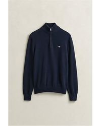 GANT - Casual Cotton Half-zip - Lyst