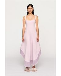 Clea - Emine Fringe Long Maxi Dress - Lyst