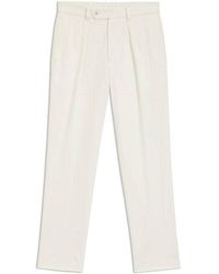 BOSS - Beckham X Tailored Cotton Stretch Suit Trousers - Lyst