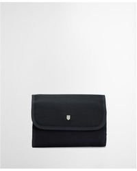Barbour - Cascade Waxed Hanging Wash Bag - Lyst