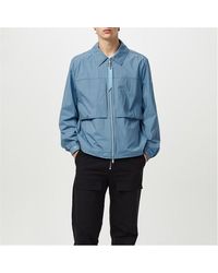 Moose Knuckles - Waverly Logo-Plaque Cotton-Blend Shirt Jacket - Lyst