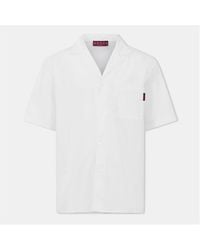 Gucci - Web Stripe Short Sleeved Shirt - Lyst
