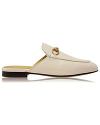 Gucci - Princetown Leather Mules Slipper - Lyst