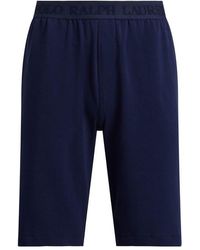 Polo Ralph Lauren - Tonal Taped Waistband Jersey Relaxed Fit Jogger Shorts - Lyst