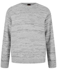BOSS - Hbo Kancun Knitted Crew Neck Jumper - Lyst