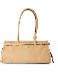 Prada - Bonnie Medium Nubuck Leather Handbag - Lyst