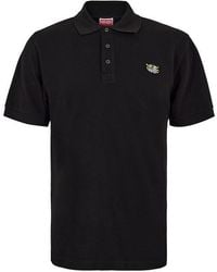 KENZO - Wild Tiger Short Sleeve Polo Shirt - Lyst