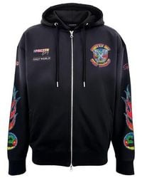 PRETTY BOY UGLY WORLD - Pbuw Piston Zip Hoodie - Lyst