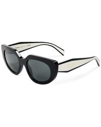 Prada - 0Pr D02S Cat Eye Sunglasses - Lyst