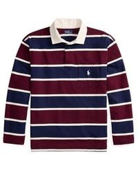 Polo Ralph Lauren - Sweater Rugby Knitted Long Sleeve Polo Shirt - Lyst