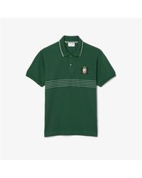 Lacoste - Classic-Fit.12.12 Embroidered Shield Polo Shirt - Lyst