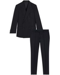 BOSS - Double Breasted Slim-Fit Suit - Lyst
