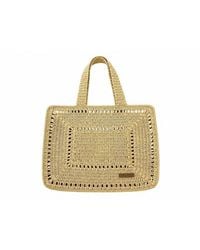 Flannels - Handmade Crochet Beach Bag - Lyst