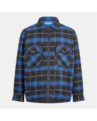 HUGO - Ebertos Long Sleeve Patterned Tailored Fit Shirt - Lyst