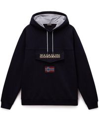 Napapijri - Napa Burgee Pull Over Hoodie - Lyst
