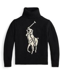 Polo Ralph Lauren - Pony Knitted Crew Neck Jumper - Lyst