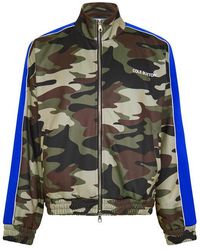 Cole Buxton - Camo Zip-Through Relaxed Fit Tracksuit Top - Lyst